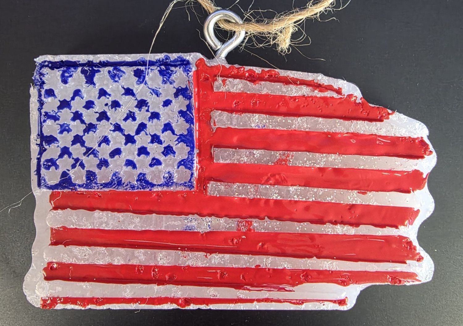Freshie -  USA Flag, scent: Warm Vanilla Sugar