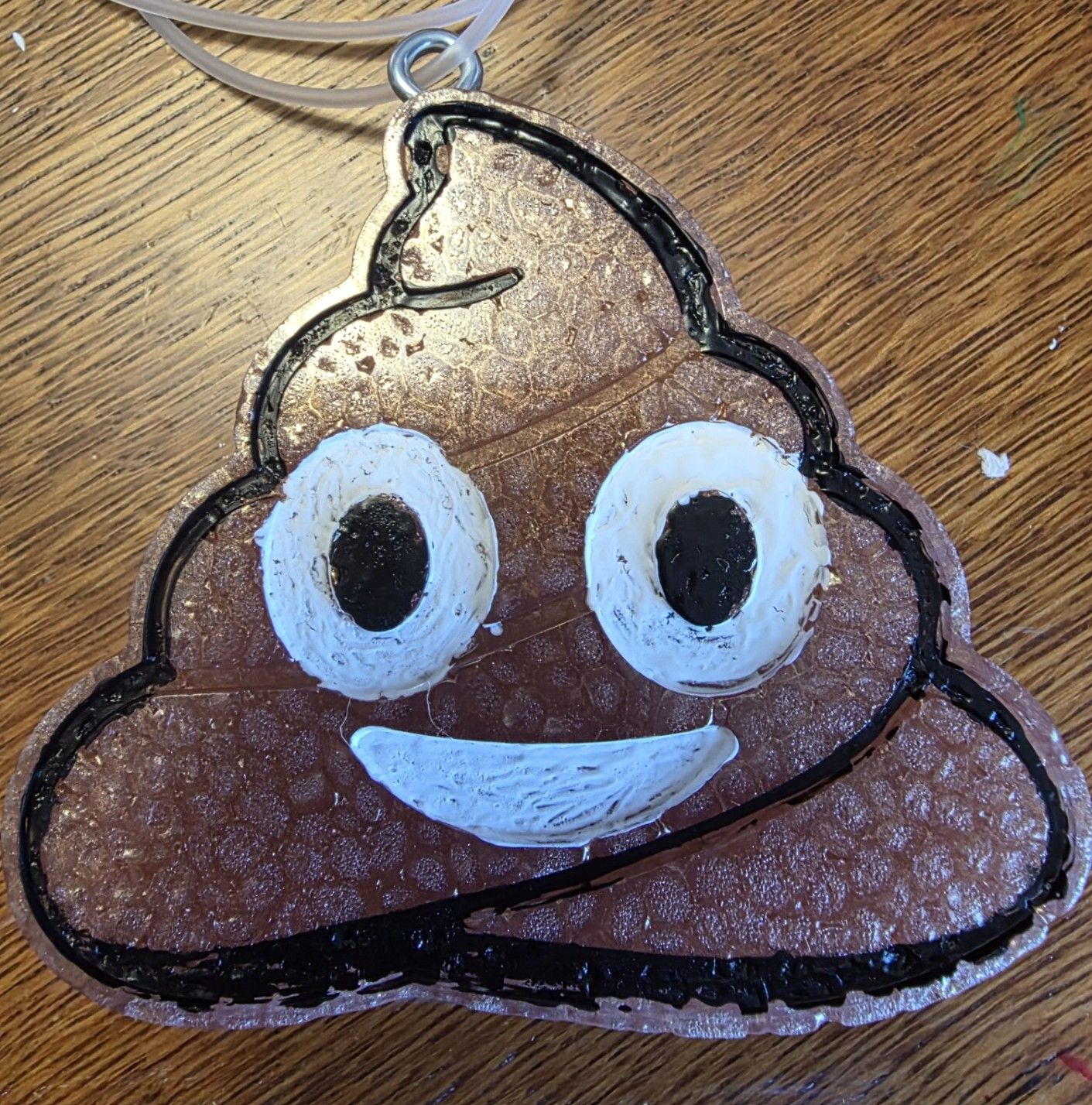 Freshie - Poo Emoji, scent: Blue