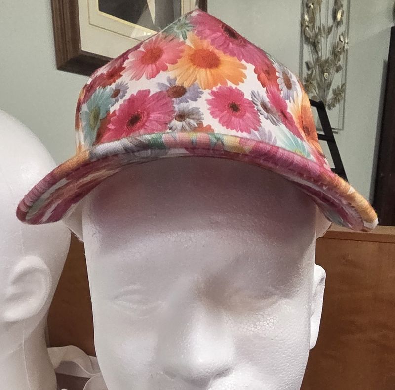 Flowered Ladies Cap