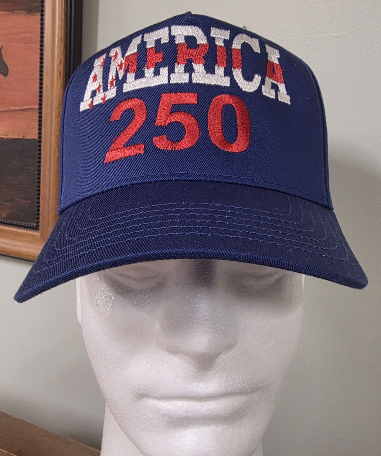 America 250 Navy Twill Cap