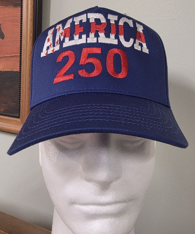 America 250 Navy Twill Cap