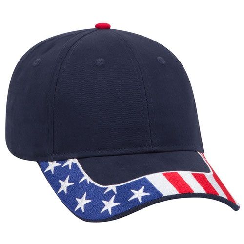 Patriotic 6 Panel Low Profile Baseball Cap