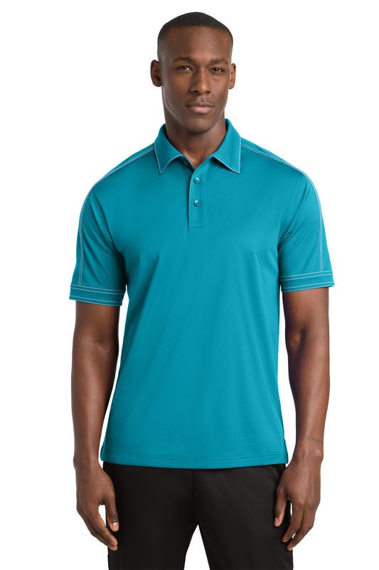 Contrast Stich Micropique Sport -Wick Polo