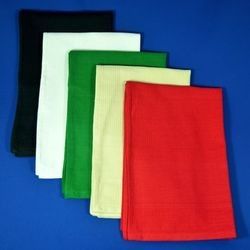 Honeycomb Towel with Flat Band