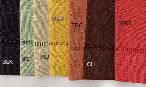Linen Hemstitched Guest Towels