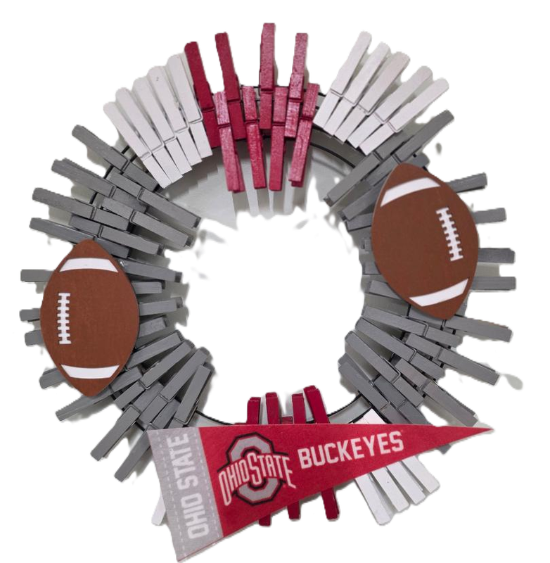 OSU Small Wreath