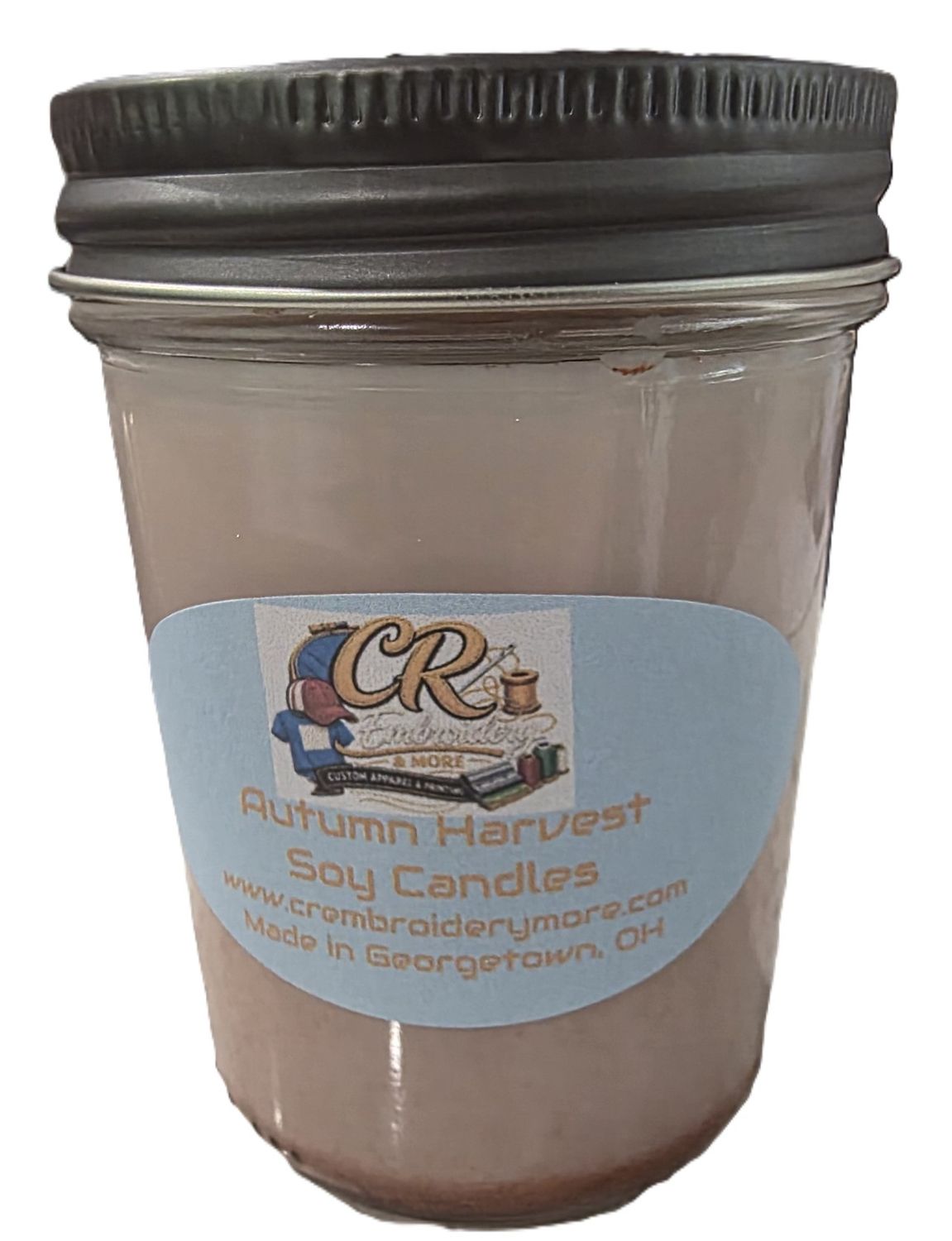 Candle- 8oz Smooth Jelly Jar First Runs