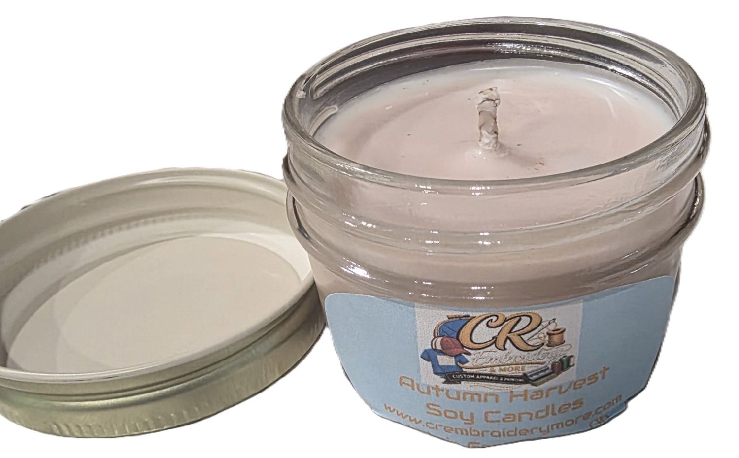 Candle- 8oz Smooth Jelly Jar First Runs
