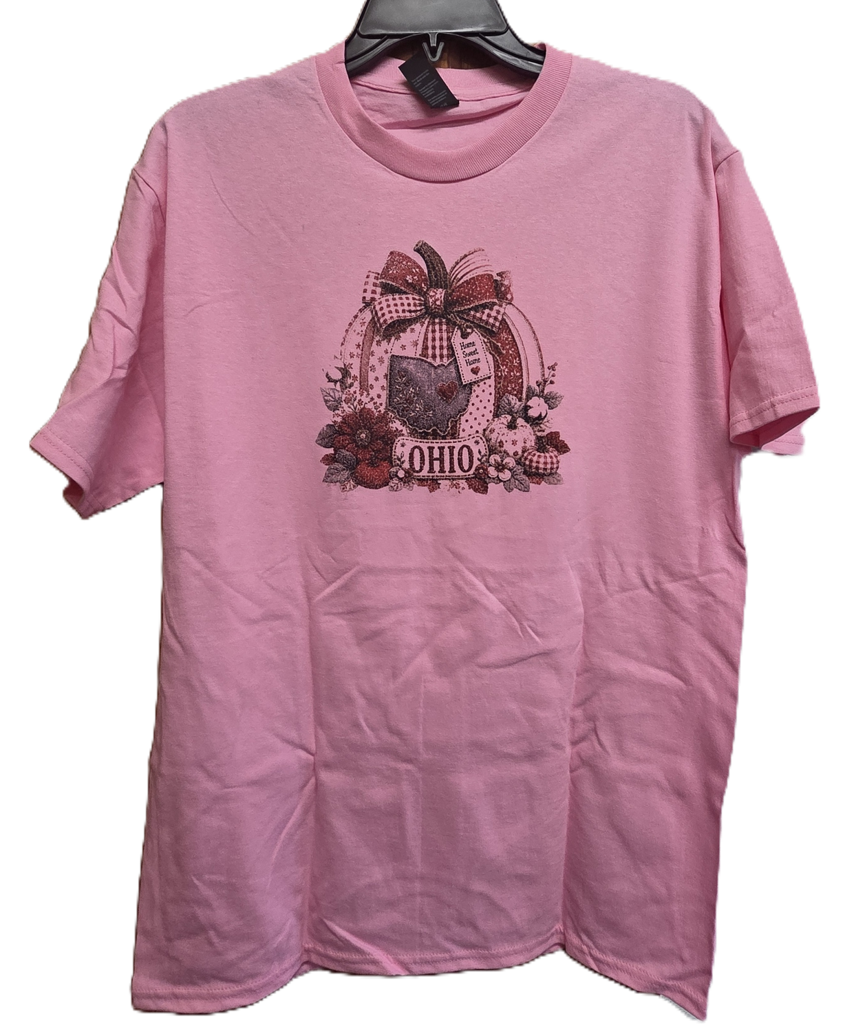 Port &amp; Co Medium Tee with Ohio on it