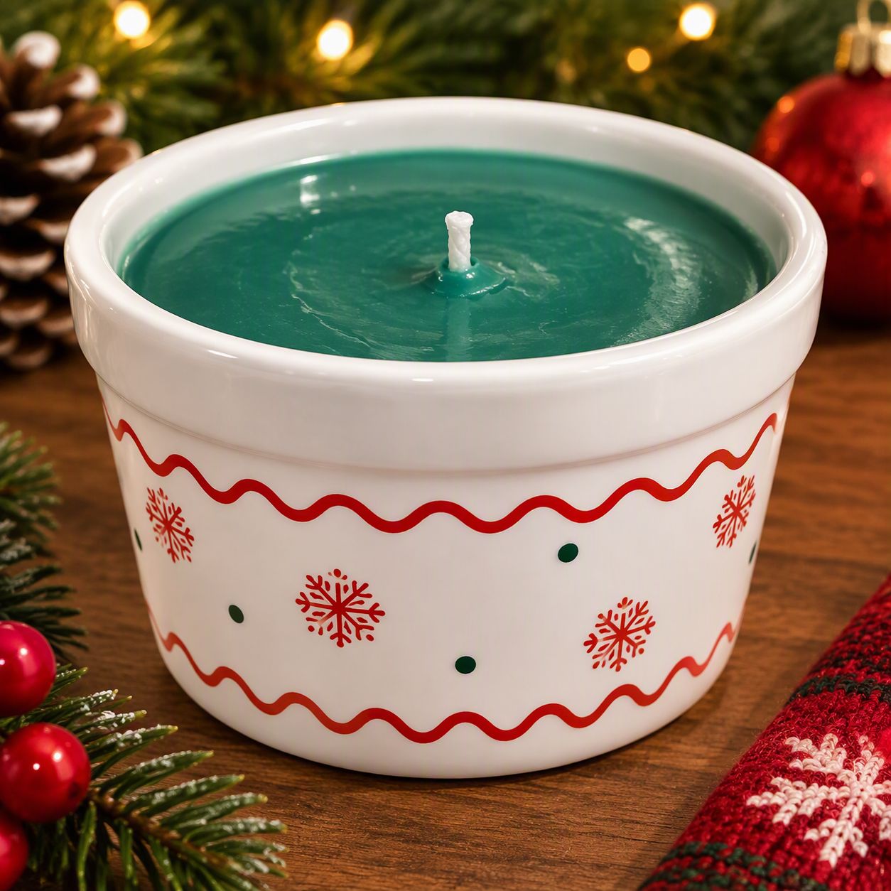 Candle- Christmas vessels