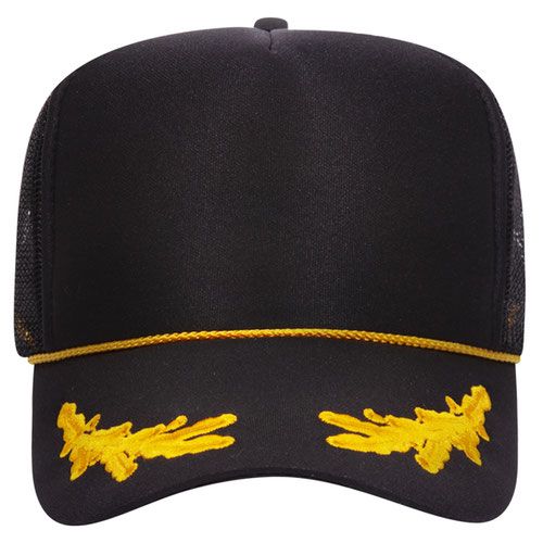5 Panel High Crown Mesh Back Trucker Hat