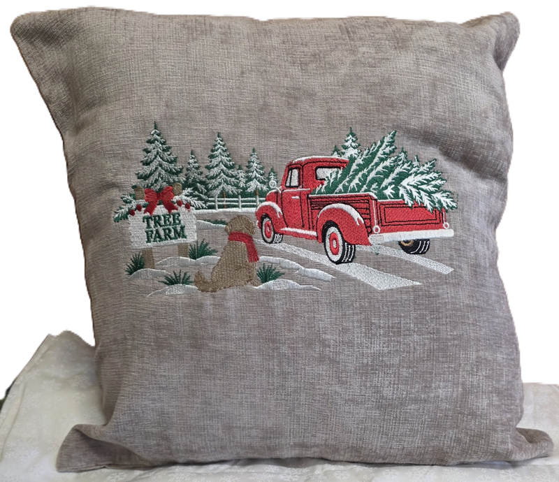 Pillow- Christmas Tree Farm