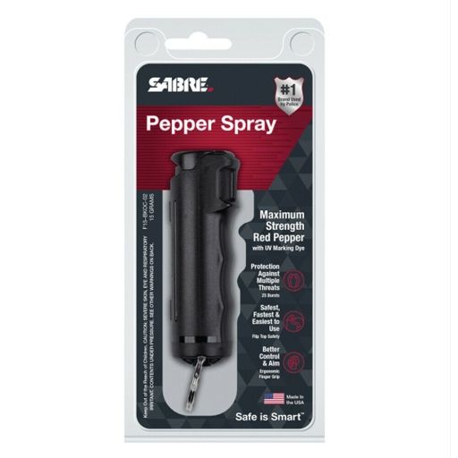 Sabre Pepper Gel with Flip Top