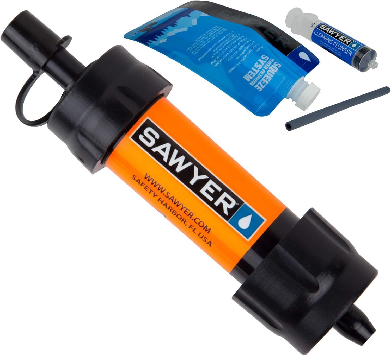 Sawyer Products Mini Water Filtration System, Color: Orange