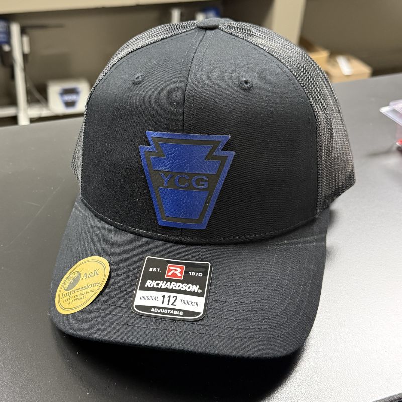 YCG Leather Patch Ball Hat