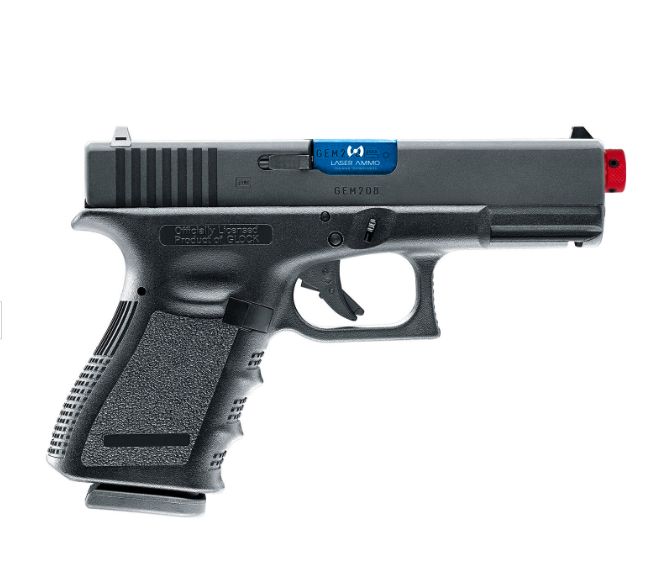 Recoil Enabled Training Pistol Umarex Glock G19, Green Gas, with SureStrike™ cartridge - IR