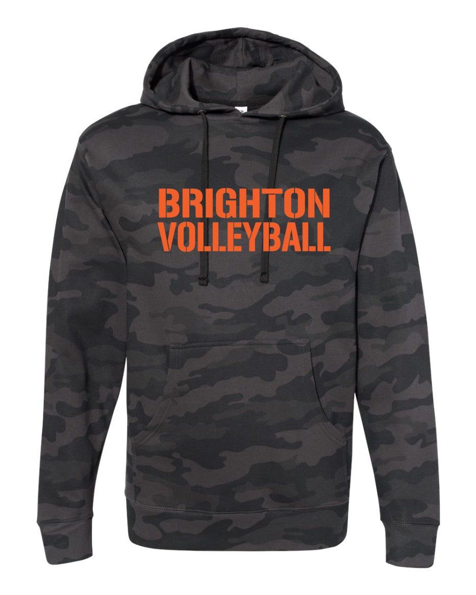 Brighton Volleyball Camo Hoodie