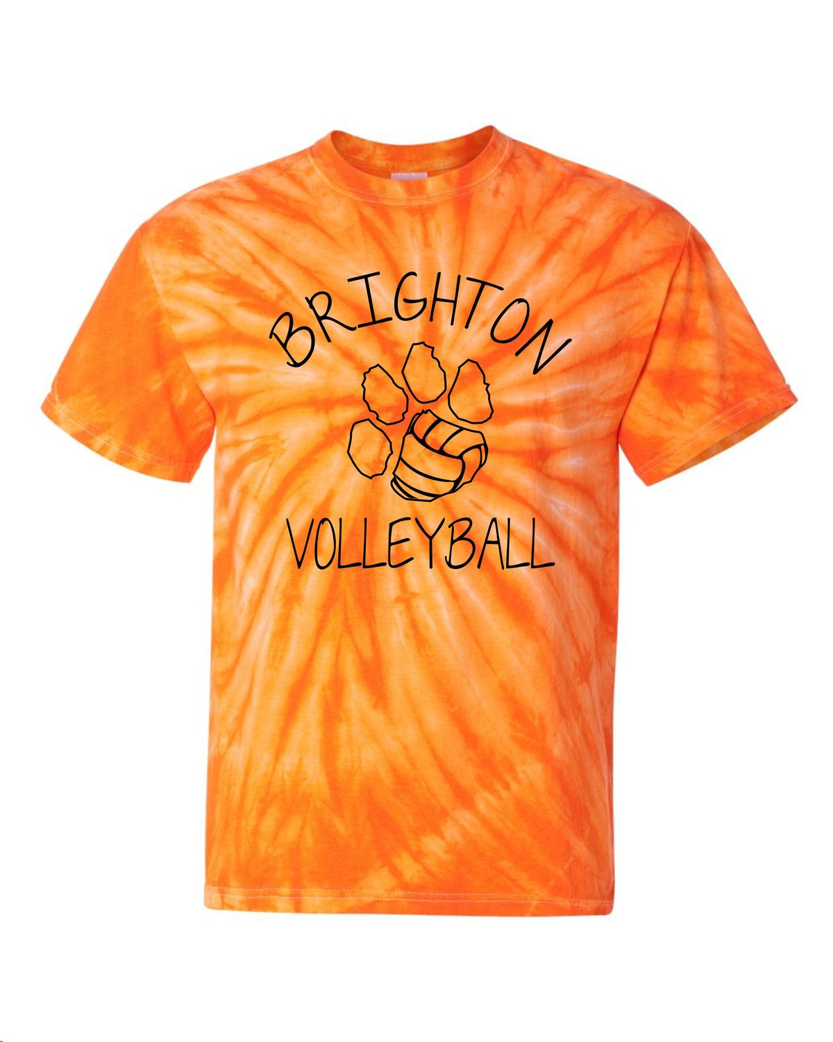 Brighton Volleyball Tie Dye Tee