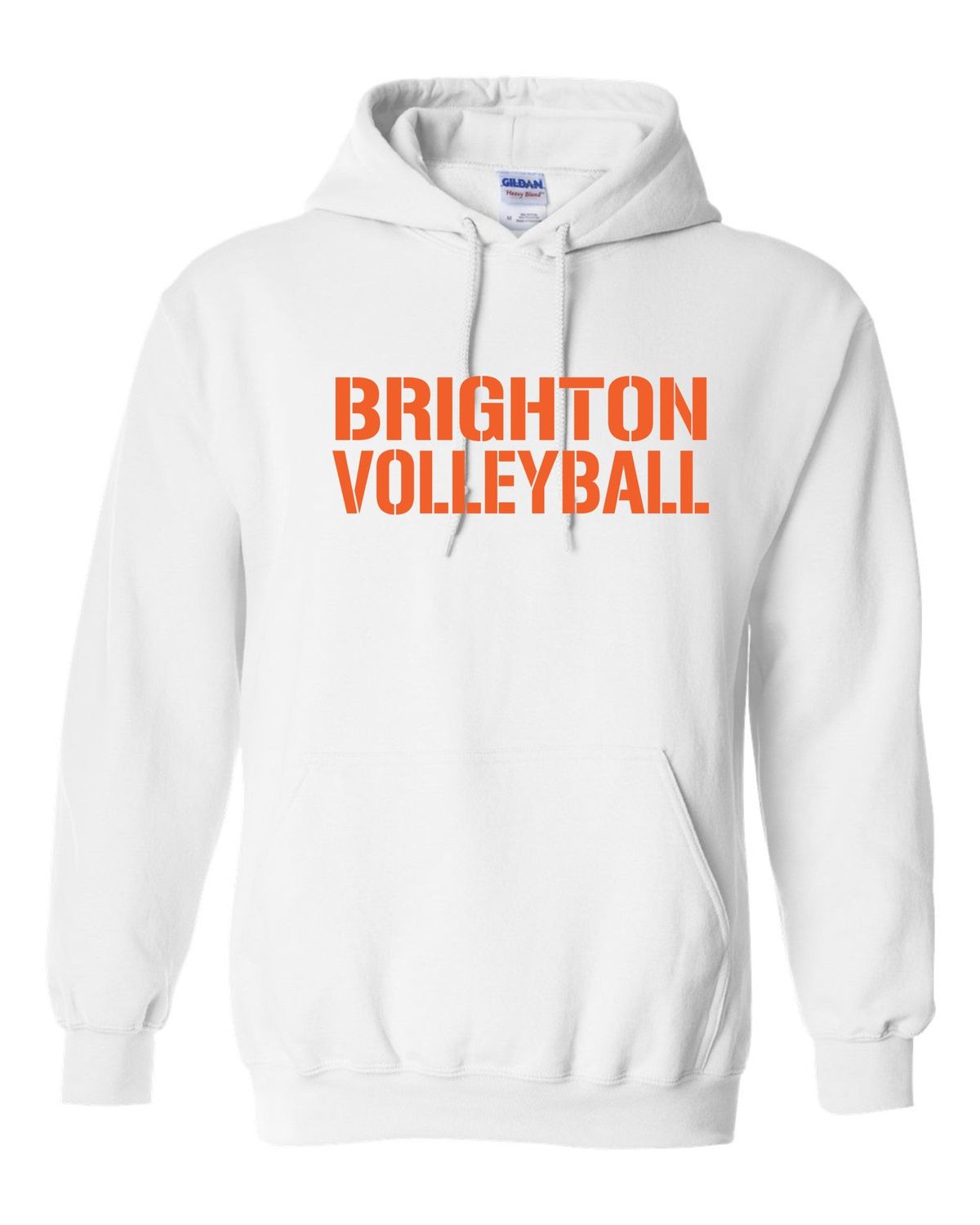 Brighton Volleyball Army Font Hoodie