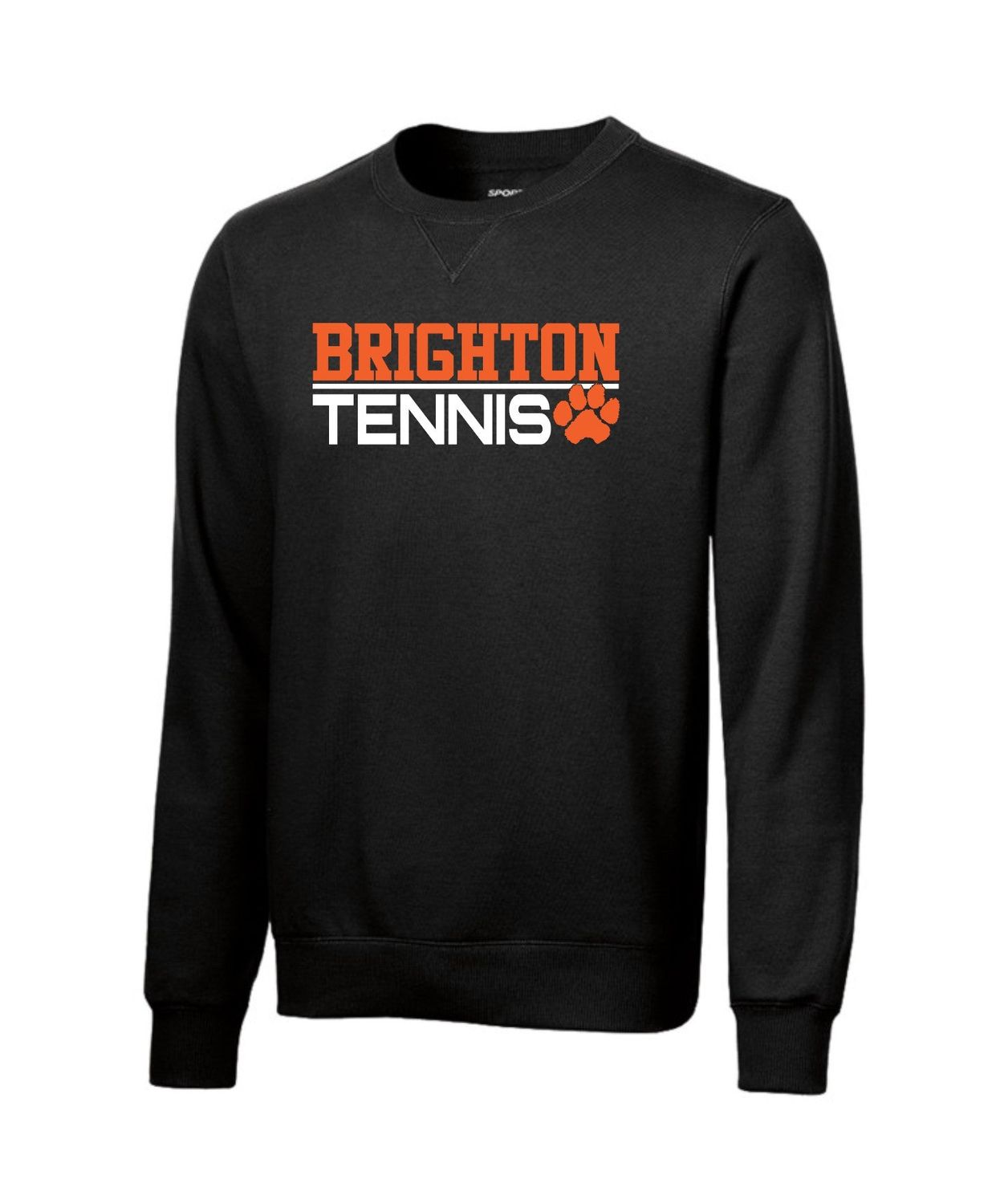 Brighton Tennis Premium Crewneck, Add Name to the Back?: No, Size: 2X-Large