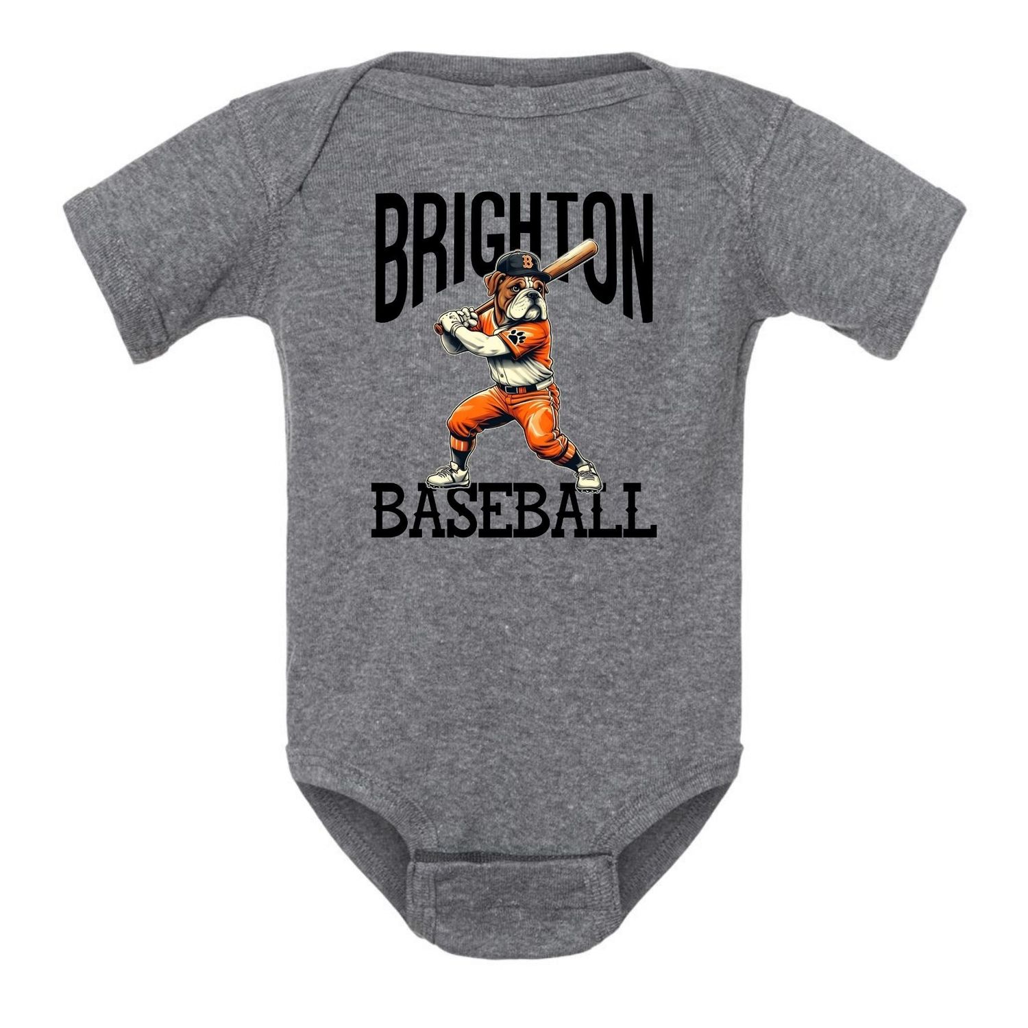 Brighton Baseball Baby Bodysuit