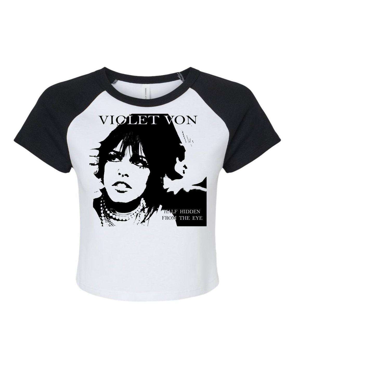 Violet Von Album Art Raglan Tee, Size: 2xl