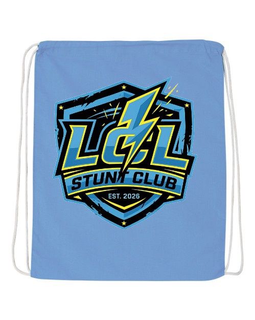 LCL Stunt Club Logo Cinch Bag