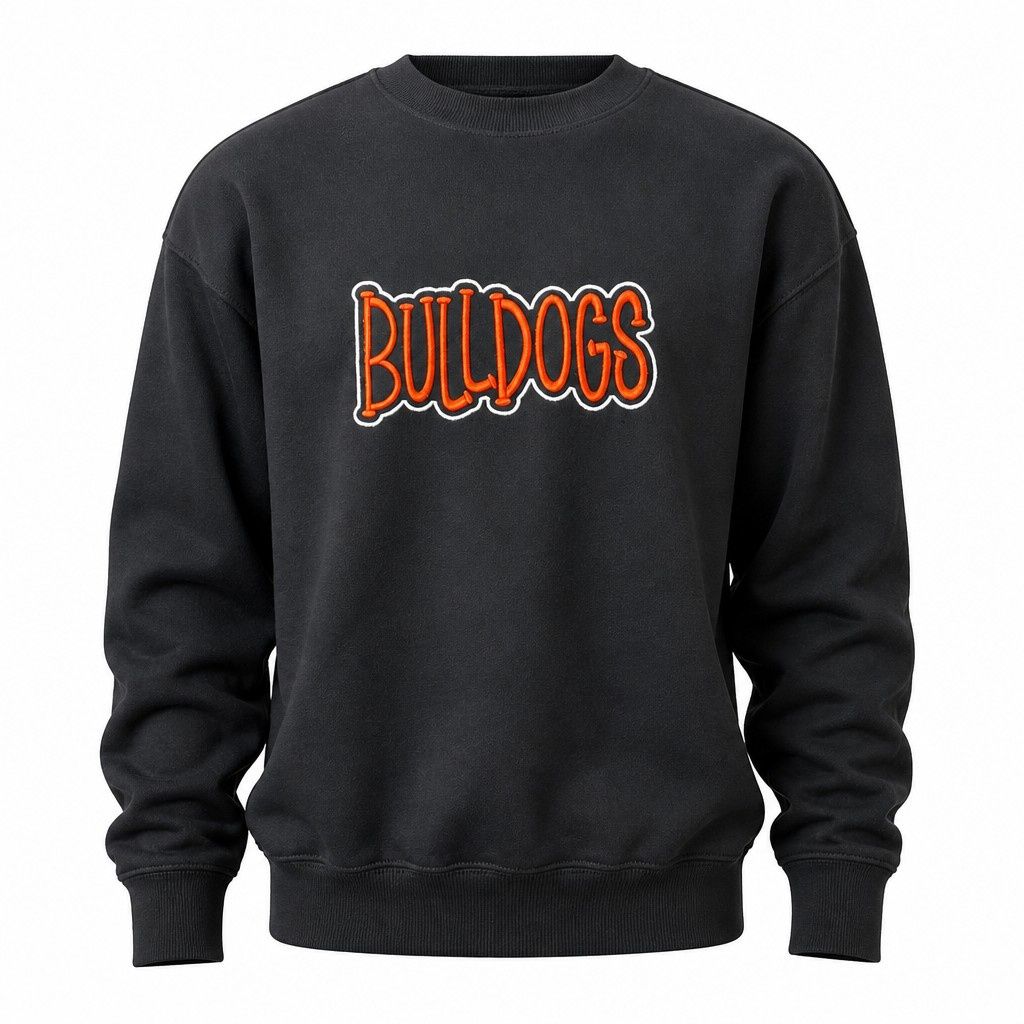 Bulldogs Bubble Stitch Crewneck