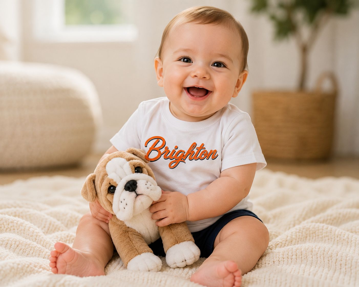 Brighton Heritage Script Infant/Toddler Premium Tee B140