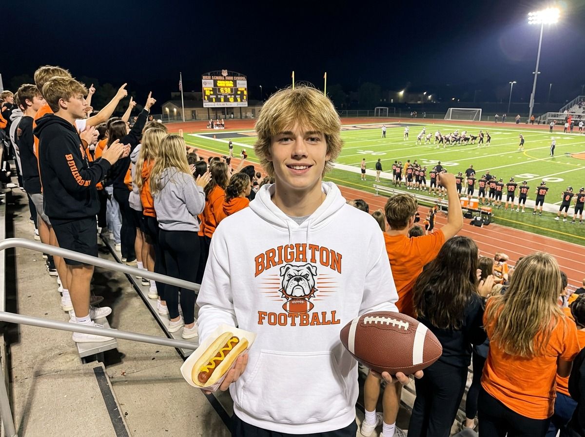 Brighton Football Basic Hoodie BF12