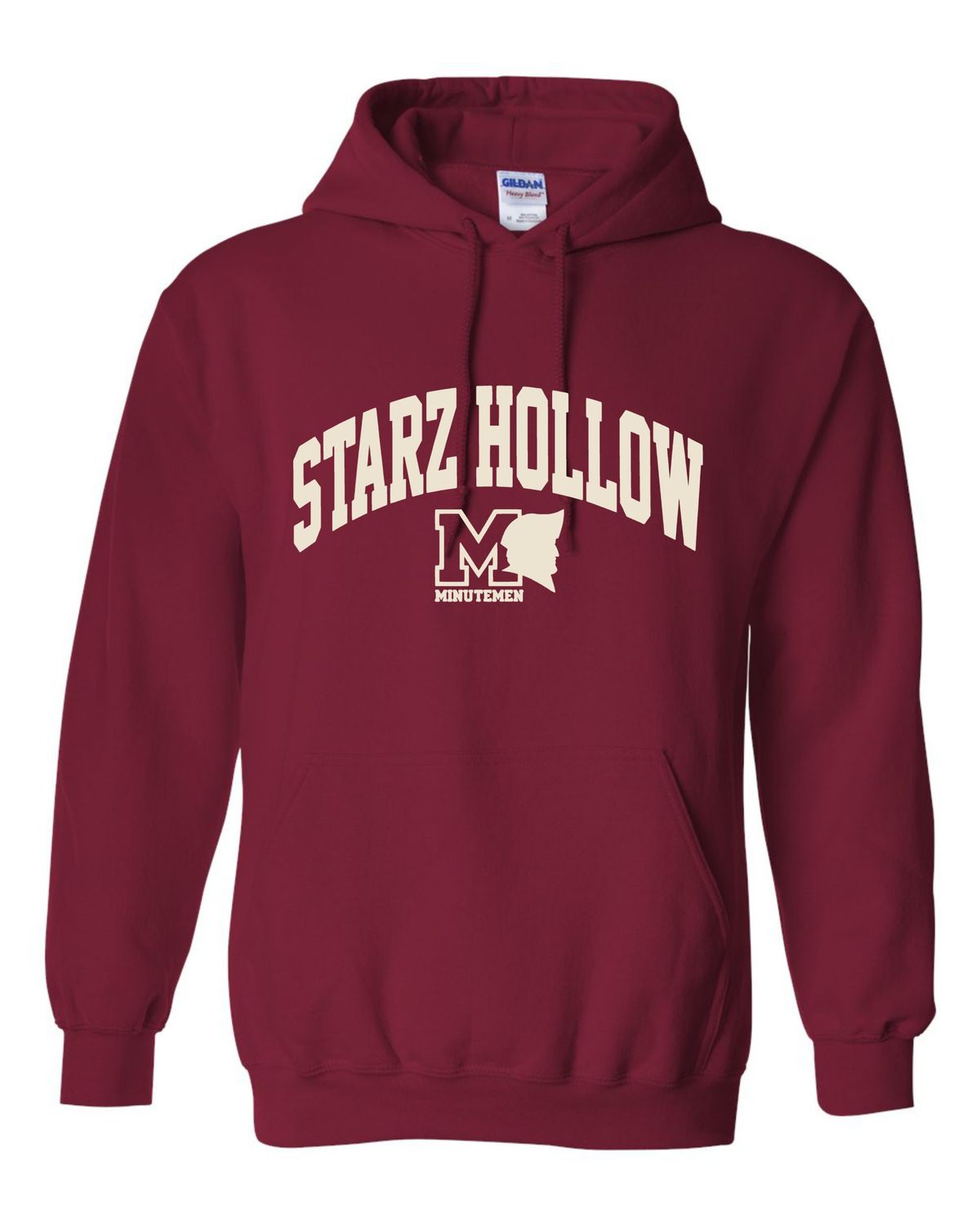 Starz Hollow Minutemen Hoodie, Short Size: X-Small
