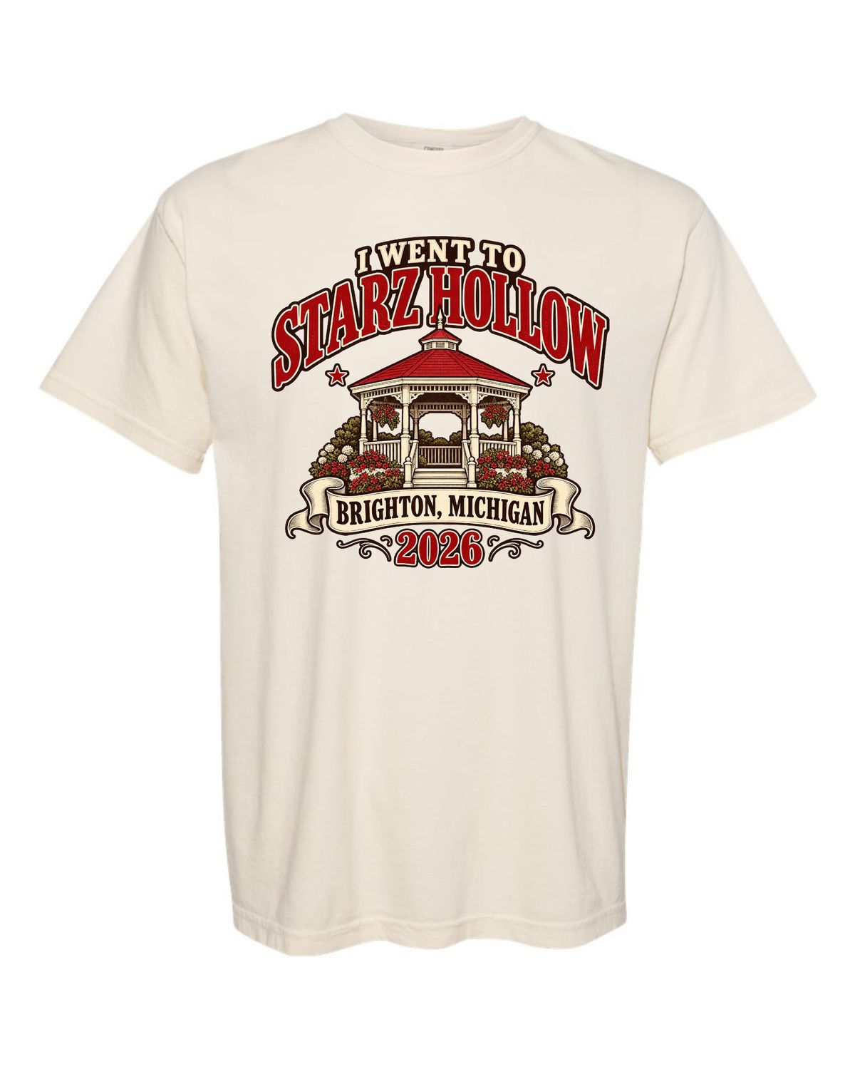 Starz Hollow Souvenir Tee, Short Size: Small