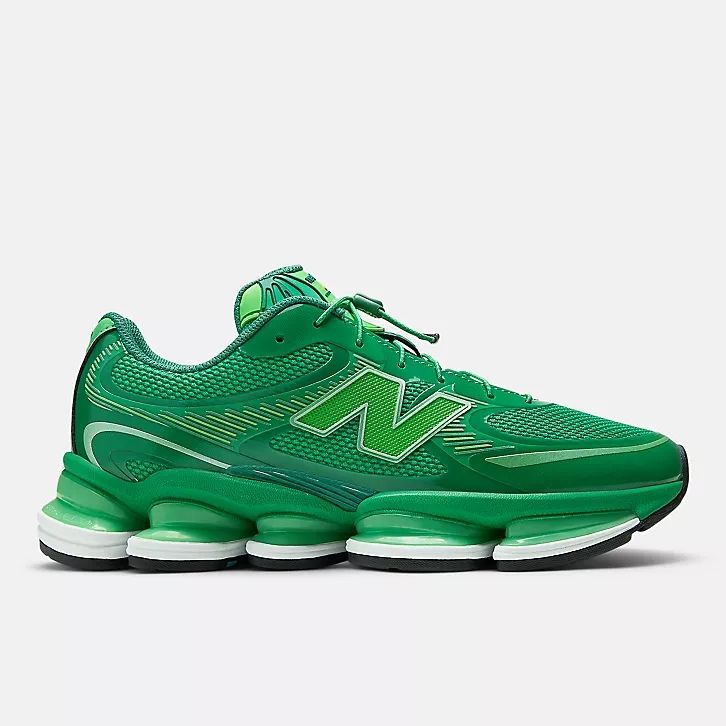 New Balance Bright Green with Classic Green