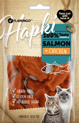 Hapki Vis met Zalm &amp; Kip