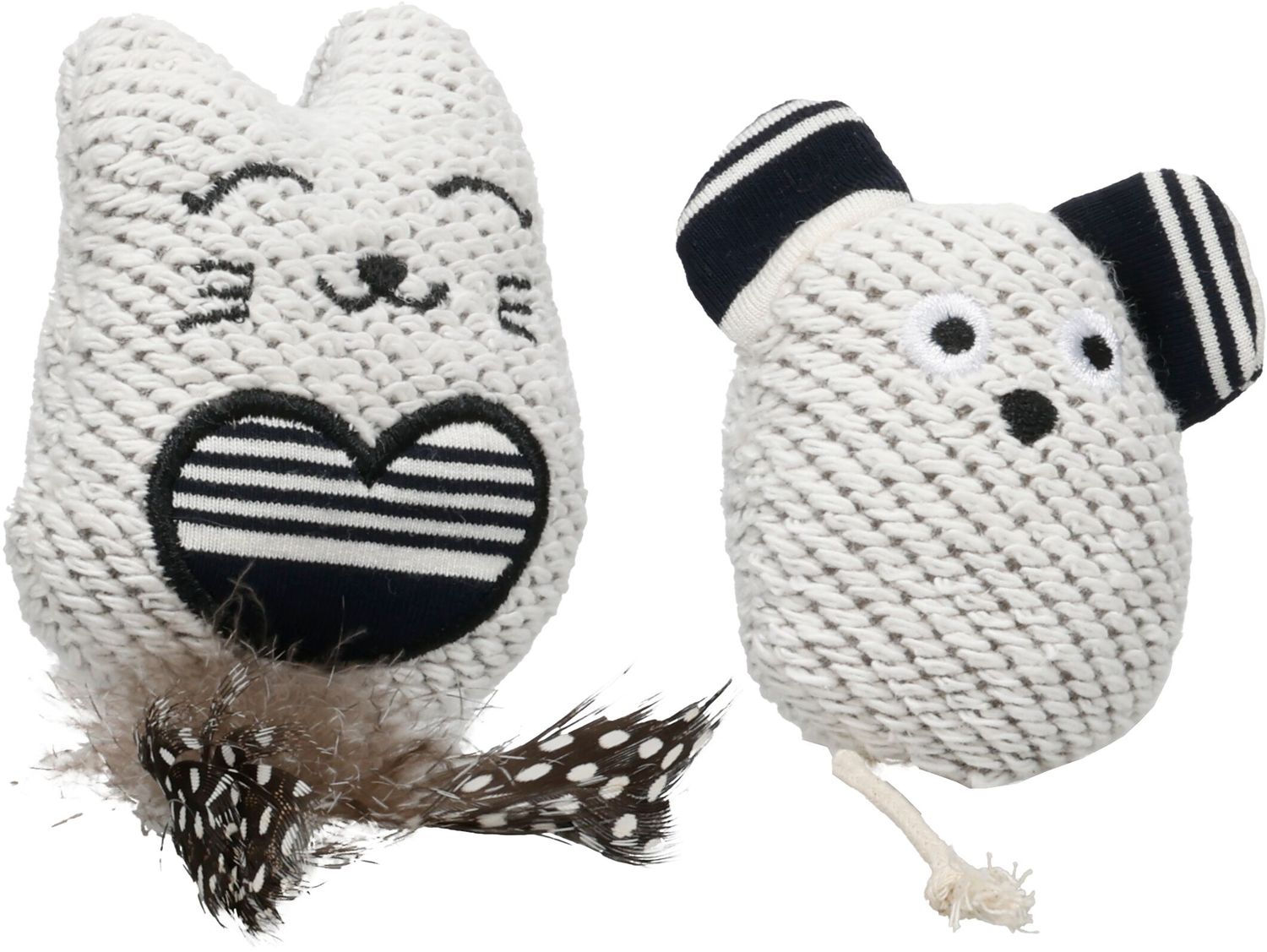 Zwawi Kat &amp; Muis Wit &amp; Zwart