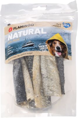 ​Snack Nature Zalmhuid Lang – 50 g