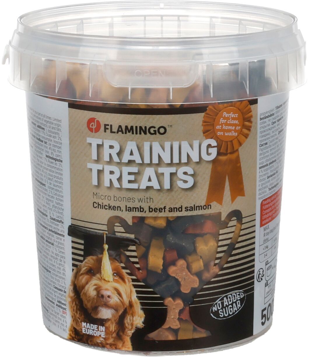Trainingssnack Micro Botjes met Kip, Lam, Rund &amp; Zalm 500 g