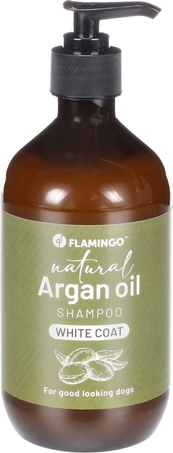 Shampoo Natural Arganolie voor Witte Vacht