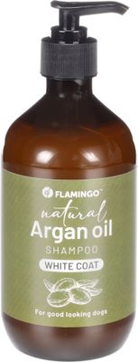 Shampoo Natural Arganolie voor Witte Vacht