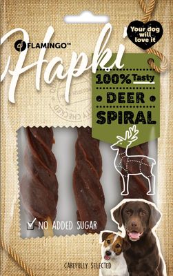 Snack Hapki Spiraal met Hert