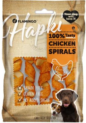 ​Snack Hapki Spiraal met Kip