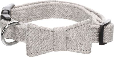 Halsband met strik Nelson Grijs