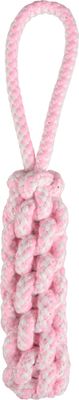 Speelgoed Small Dog Cub Trektouw &amp; Staaf Geweven Ivar Roze