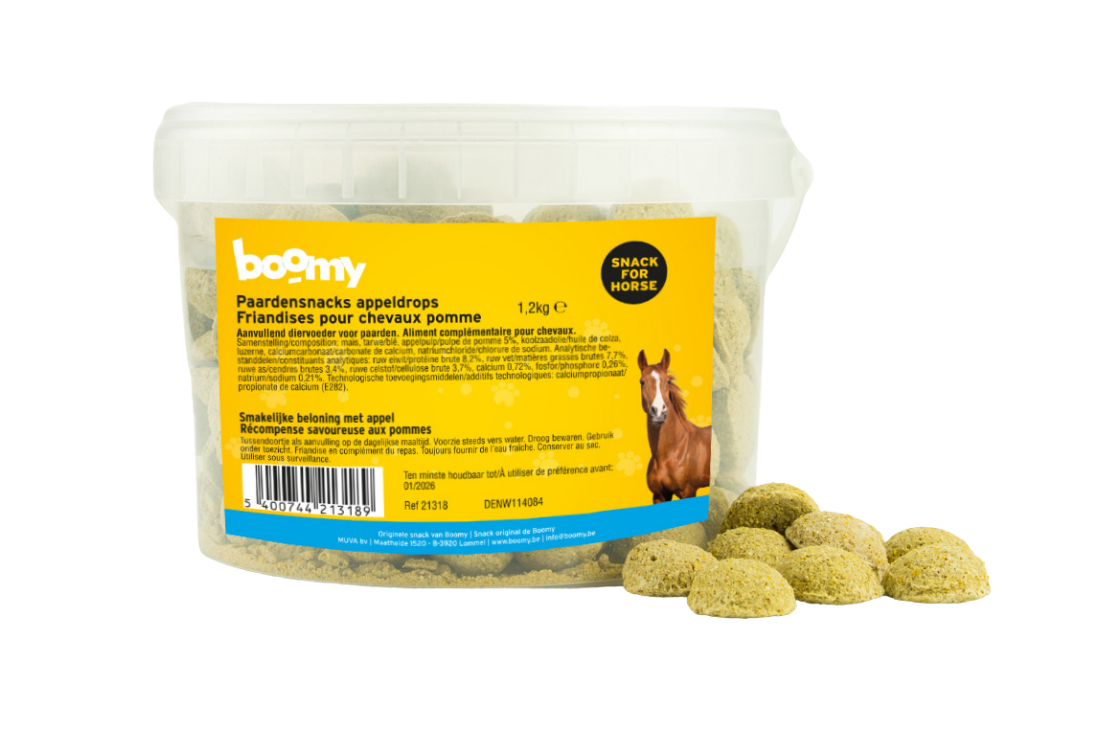 Paardensnacks Appeldrops 1,2 kg