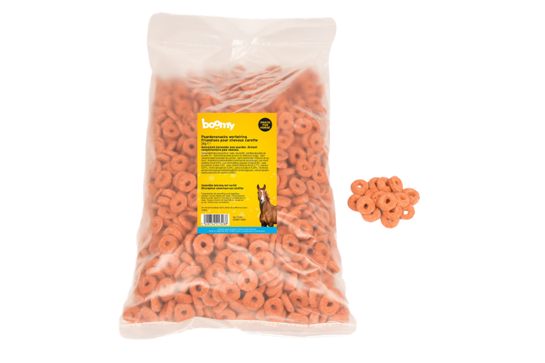 Paardensnacks Wortelring 5 kg