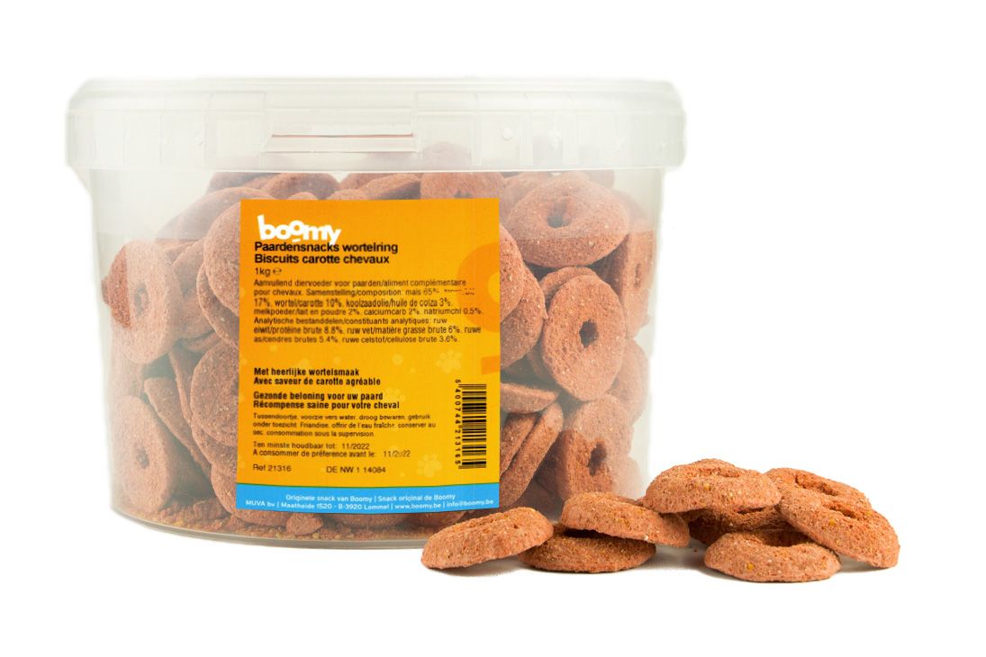 Paardensnacks Wortelring 1 kg