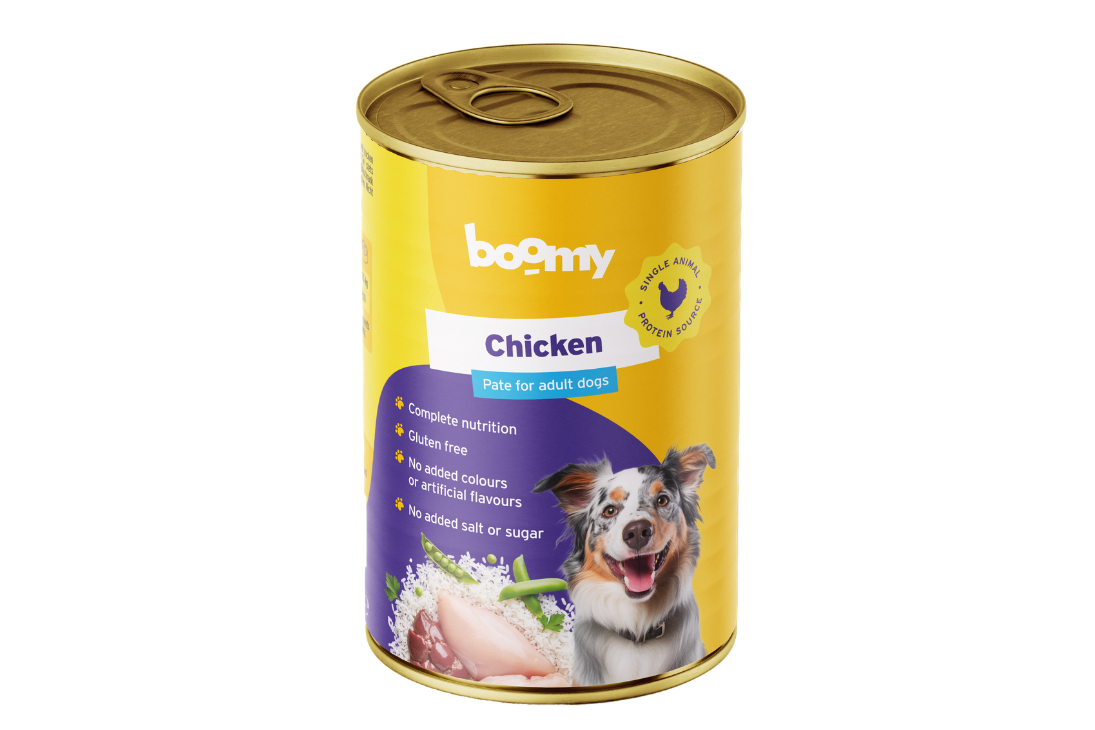Blikvoeding Kip 400 g