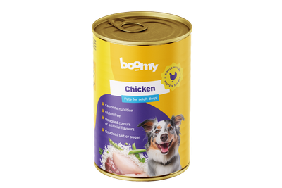 Blikvoeding Kip 400 g