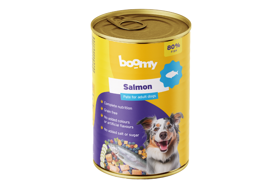 Blikvoeding Zalm 400 g