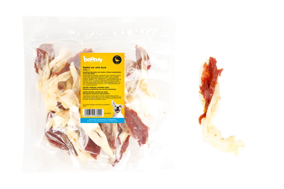 Rabbit Ear with Duck 400 g